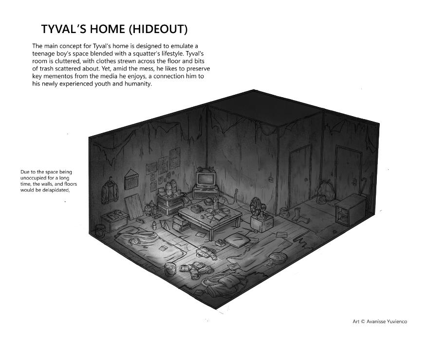Environmental Concept: Tyval's Room