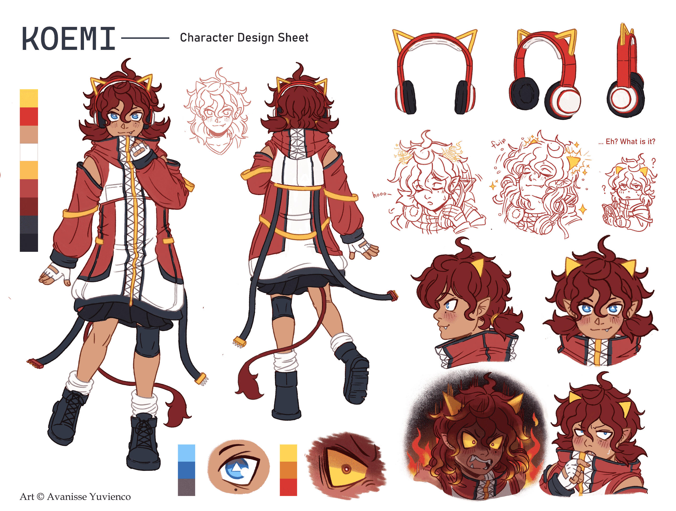 Character Design Sheet: Koemi